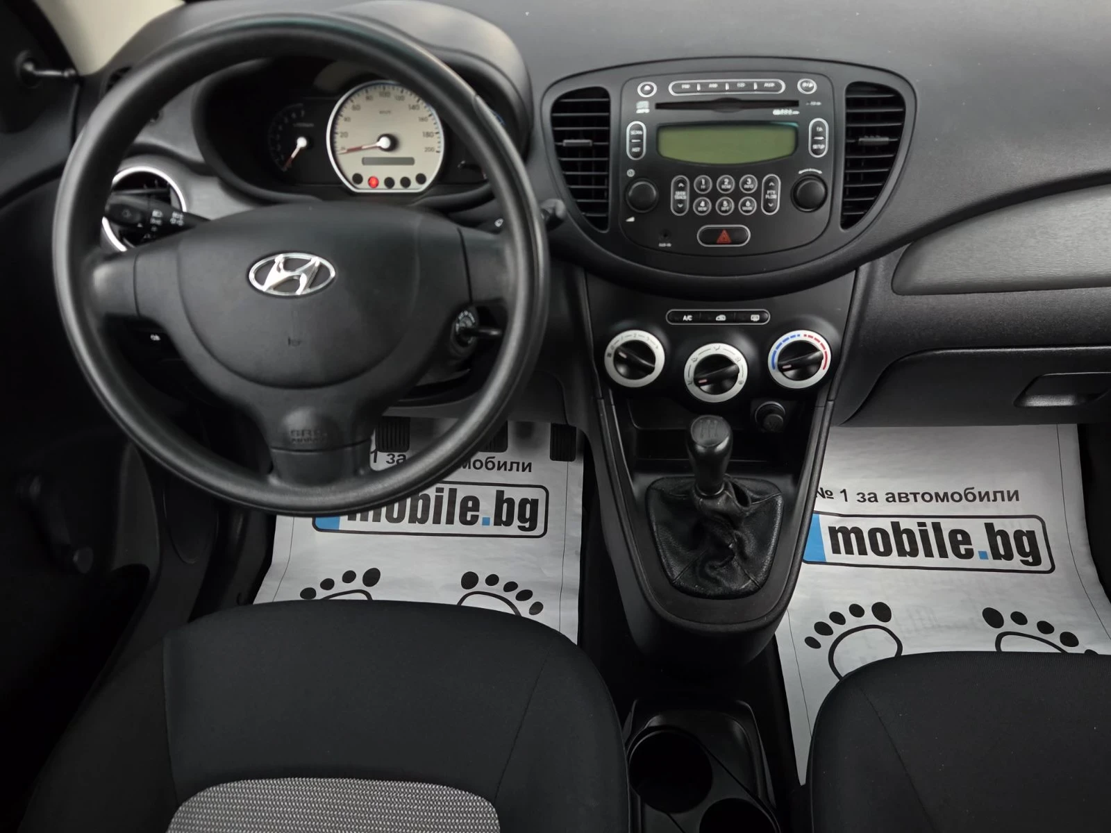 Hyundai I10 1.1БЕНЗИН/4-цилиндров, снимка 12 - Автомобили и джипове - 55220300