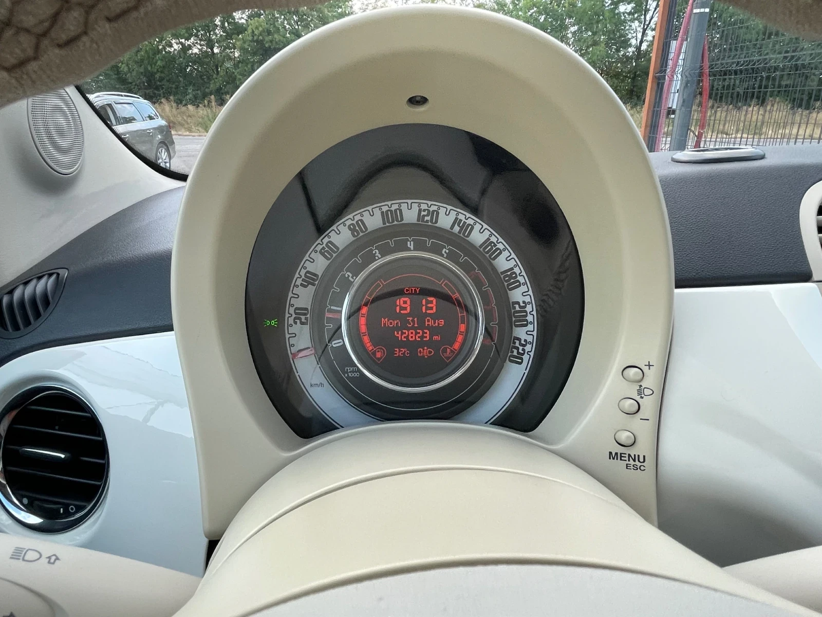 Fiat 500 Кабрио, снимка 12 - Автомобили и джипове - 56205084