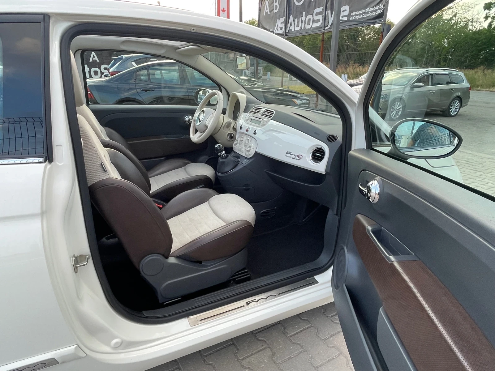 Fiat 500 Кабрио, снимка 11 - Автомобили и джипове - 56205084