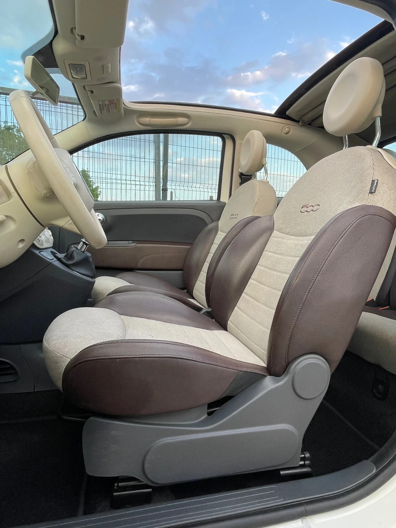 Fiat 500 Кабрио, снимка 8 - Автомобили и джипове - 56205084