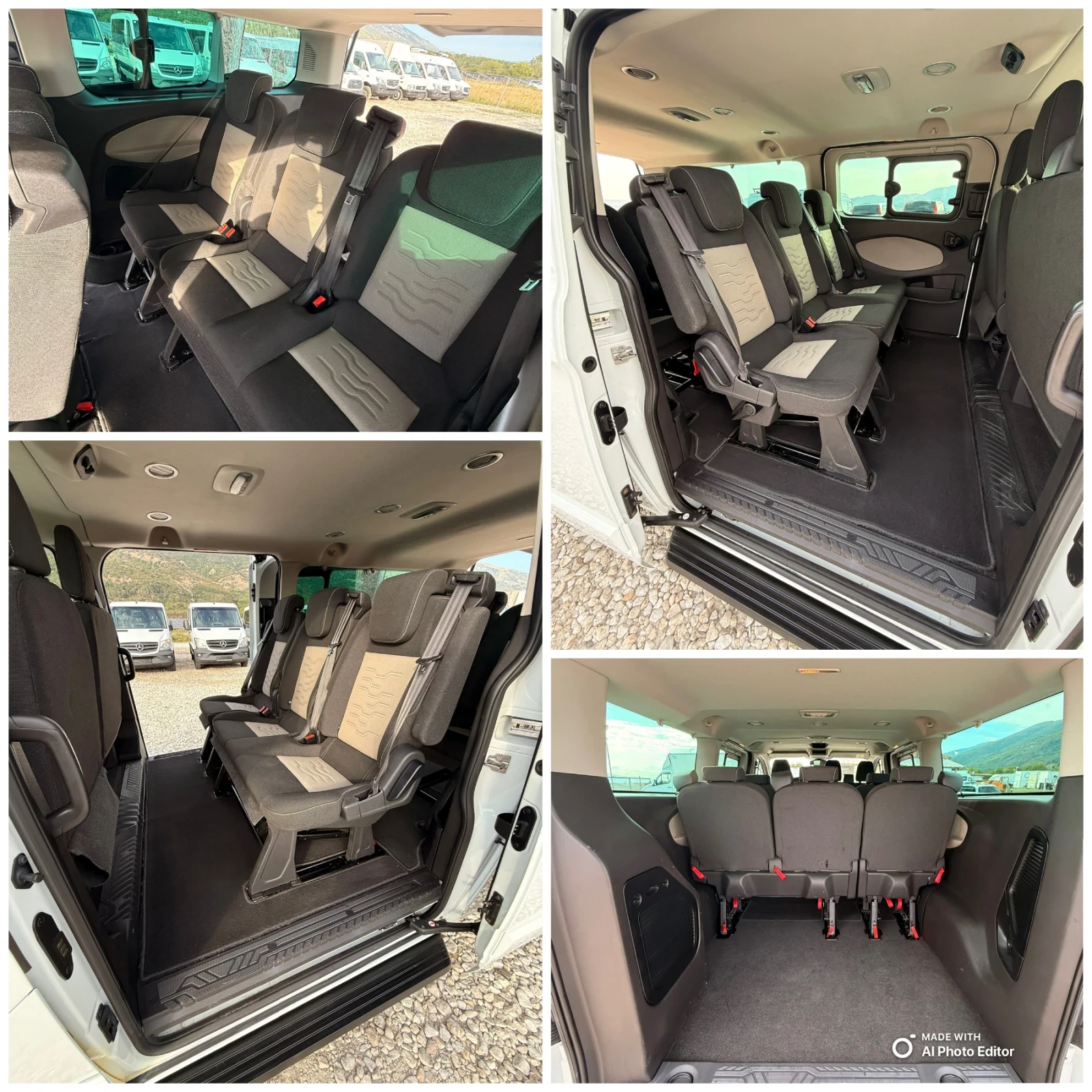 Ford Transit Custom TOURNEO-2.2TDCi-9местен-Клима-Макси - изображение 8