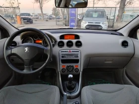 Peugeot 308 1.6HDI-109к.с/КЛИМАТРОНИК /ПАНОРАМА /ОБСЛУЖЕН!!! , снимка 11