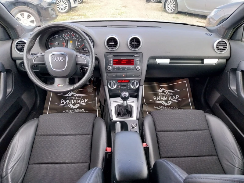 Audi A3 2.0 TDI, S-Line, снимка 10 - Автомобили и джипове - 52493302