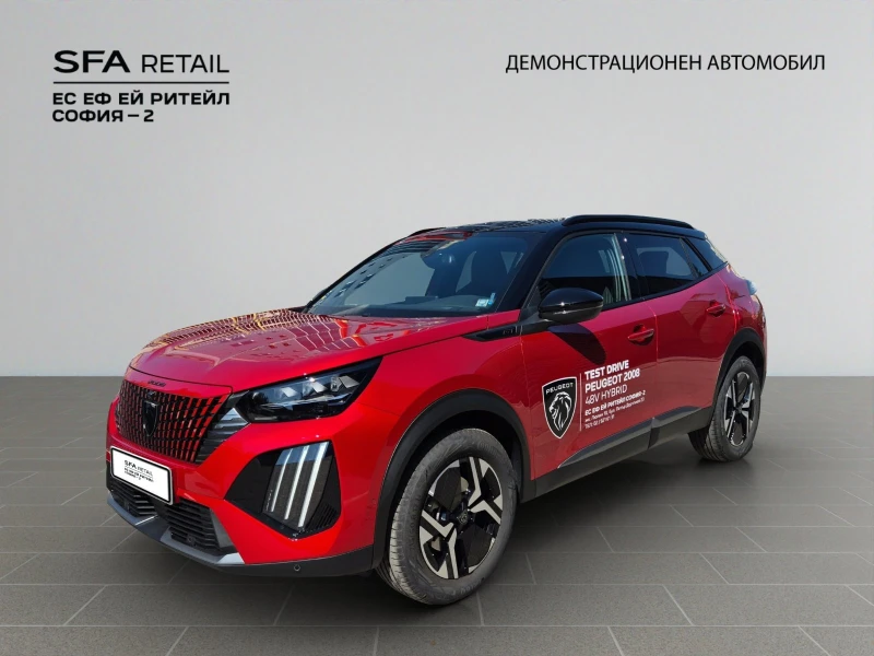 Peugeot 2008 GT 1.2 PureTech 145 HYBRID 48V e-DCS6 EURO 6.4 - 60500 лв. - 32731260 1