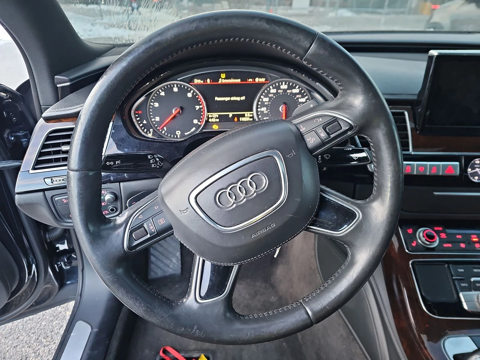 Audi A8 3.0T* L* MATRIX* ХЕДЪП* ОБДУХВАНЕ* МАСАЖ* BOSE* ДИ - изображение 10