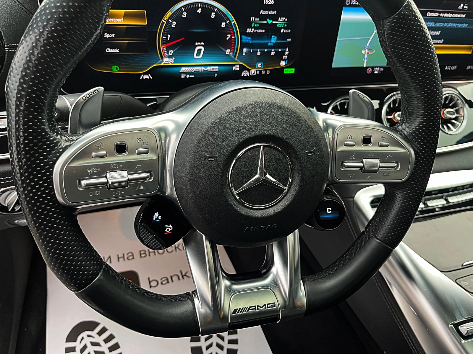 Mercedes-Benz GT 6.3AMG OPTIK-DISTRONIK-VAKUM-BURMESTER-HEAD UP-!!! | Mobile.bg � ����������� 10