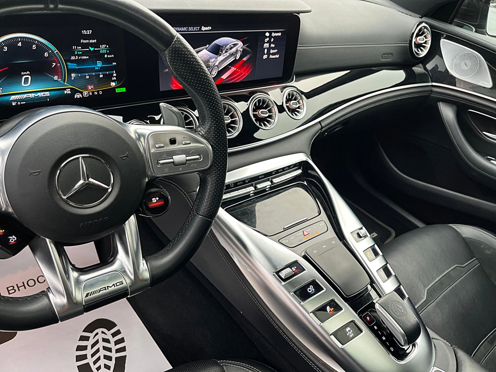 Mercedes-Benz GT 6.3AMG OPTIK-DISTRONIK-VAKUM-BURMESTER-HEAD UP-!!! | Mobile.bg � ����������� 11