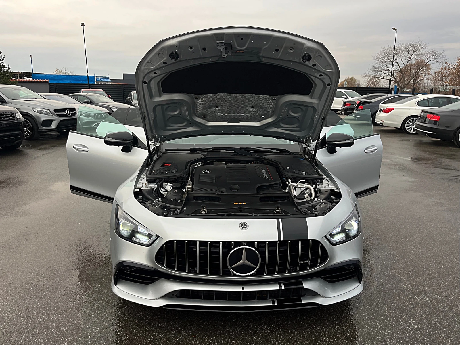 Mercedes-Benz GT 6.3AMG OPTIK-DISTRONIK-VAKUM-BURMESTER-HEAD UP-!!! | Mobile.bg � ����������� 16