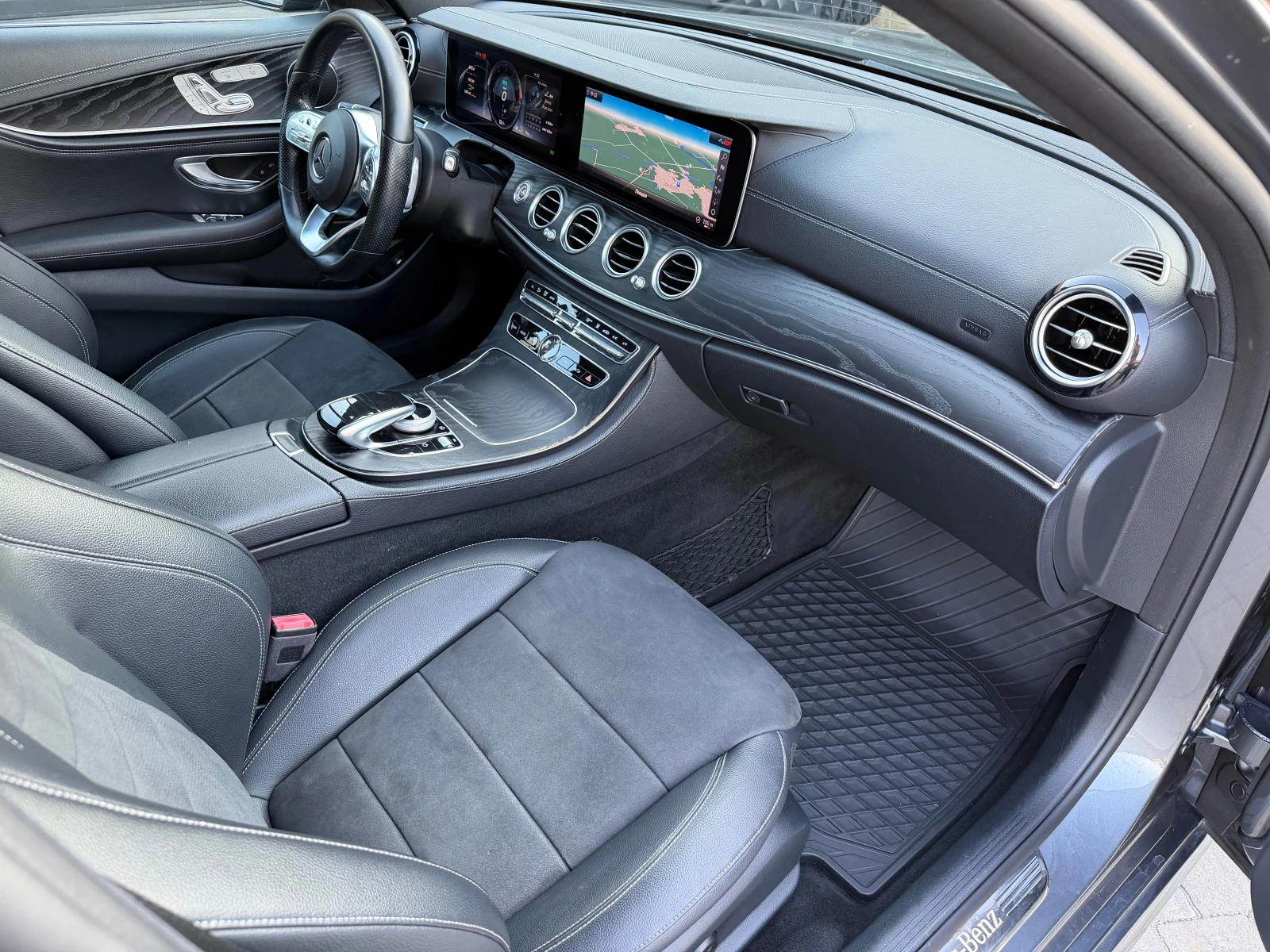 Mercedes-Benz E 300 de AMG #DISTR#Cam360#PODGREV#BlindSpot#MEMORY#, снимка 11 - Автомобили и джипове - 55639965