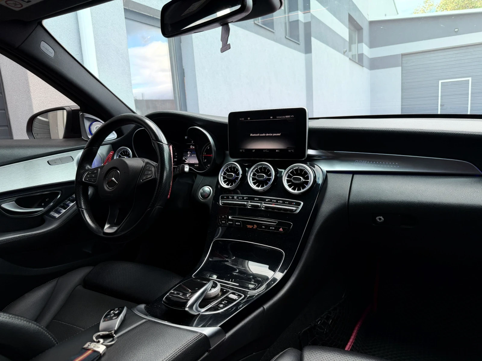 Mercedes-Benz C 220 C63 AMG OPTIC, снимка 9 - Автомобили и джипове - 56714192