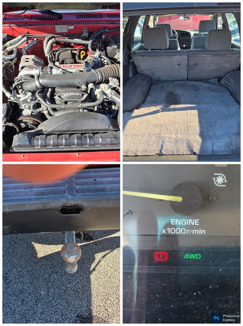 Toyota 4runner 2.5 TURBO 4#4, снимка 16 - Автомобили и джипове - 52104826