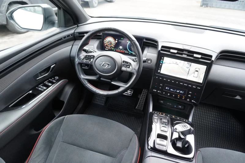 Hyundai Tucson 2.4PHEV/265HP/N-LINE/4X4/360/NAVI/ACC/LED/881v, снимка 11 - Автомобили и джипове - 53244439