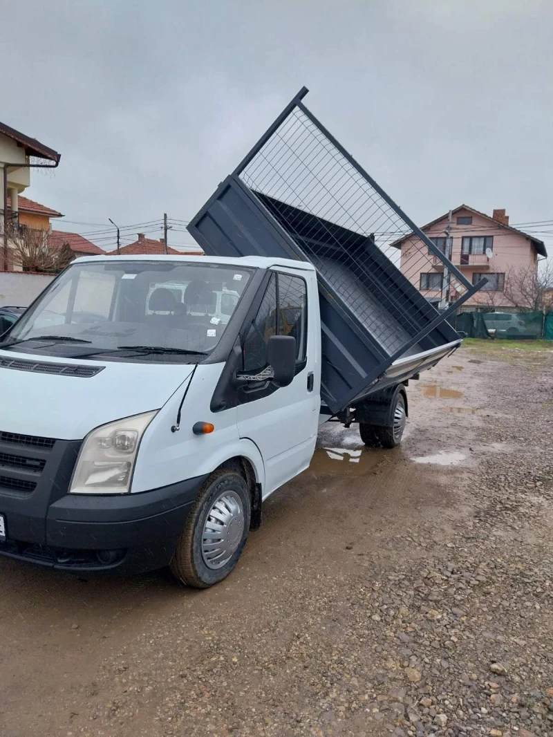 Ford Transit 2, 4 специален, тристранен самосвал, снимка 1 - Камиони - 48843317