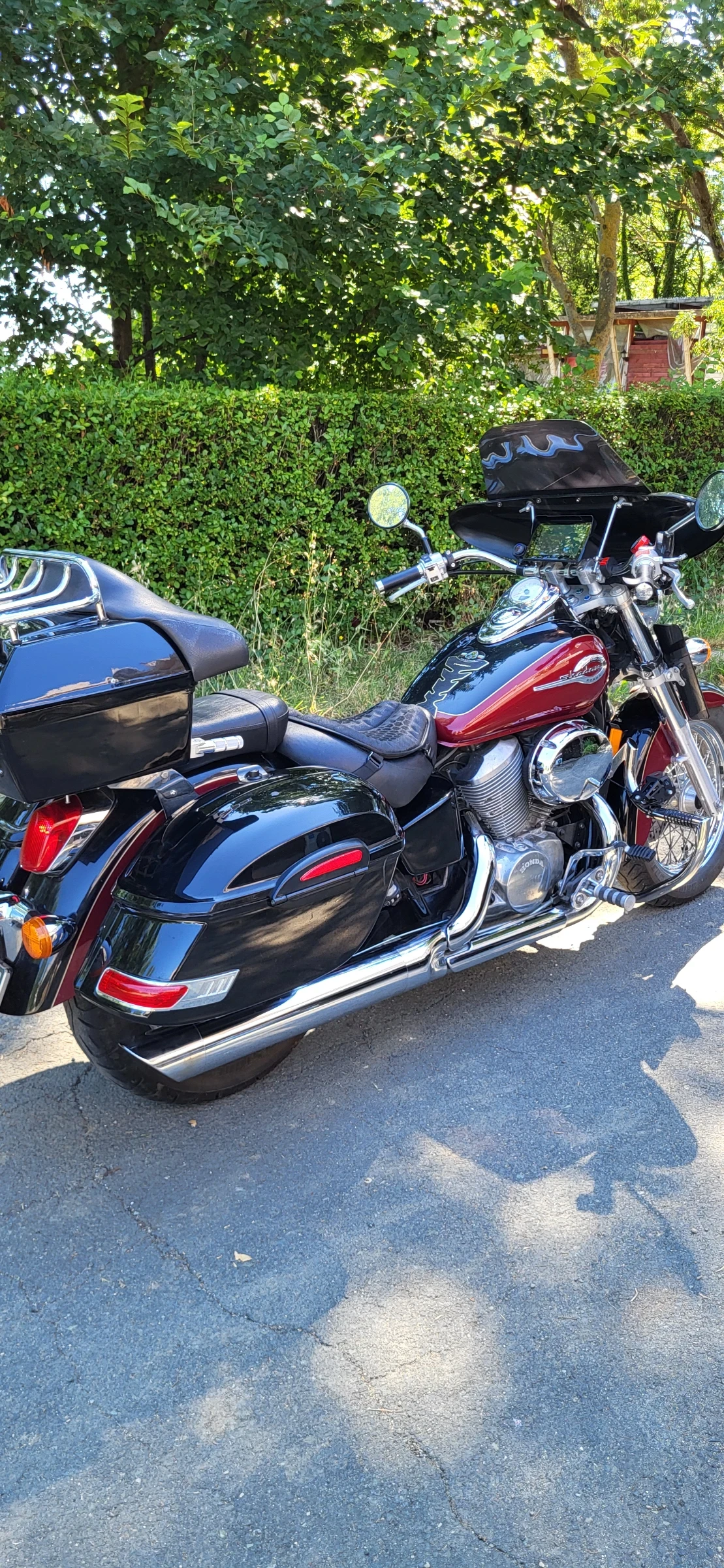 Honda Shadow ACE America Classic Edition , снимка 14 - Мотоциклети и мототехника - 55247960