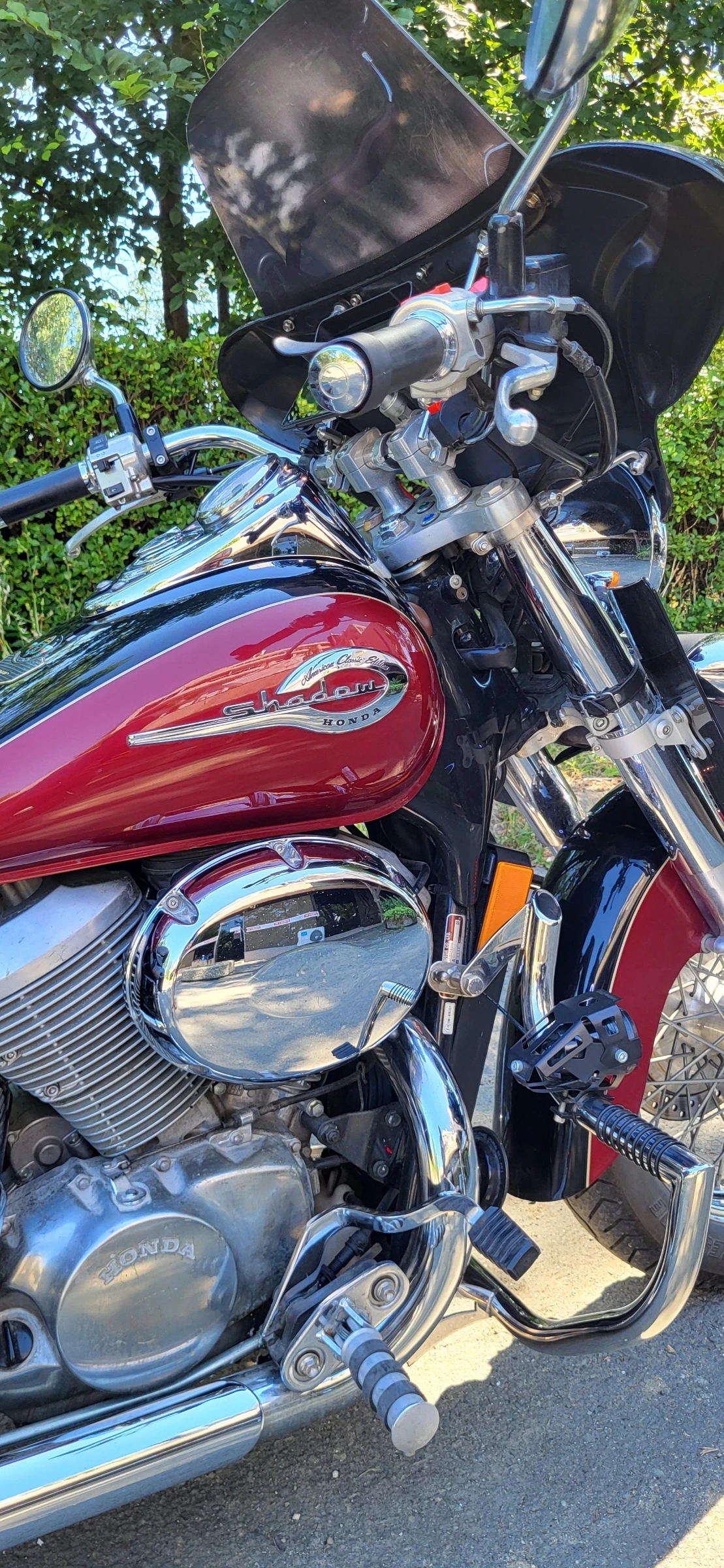 Honda Shadow ACE America Classic Edition , снимка 8 - Мотоциклети и мототехника - 55247960