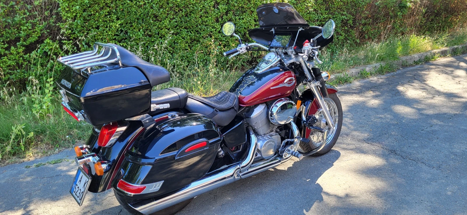Honda Shadow ACE America Classic Edition , снимка 12 - Мотоциклети и мототехника - 55247960