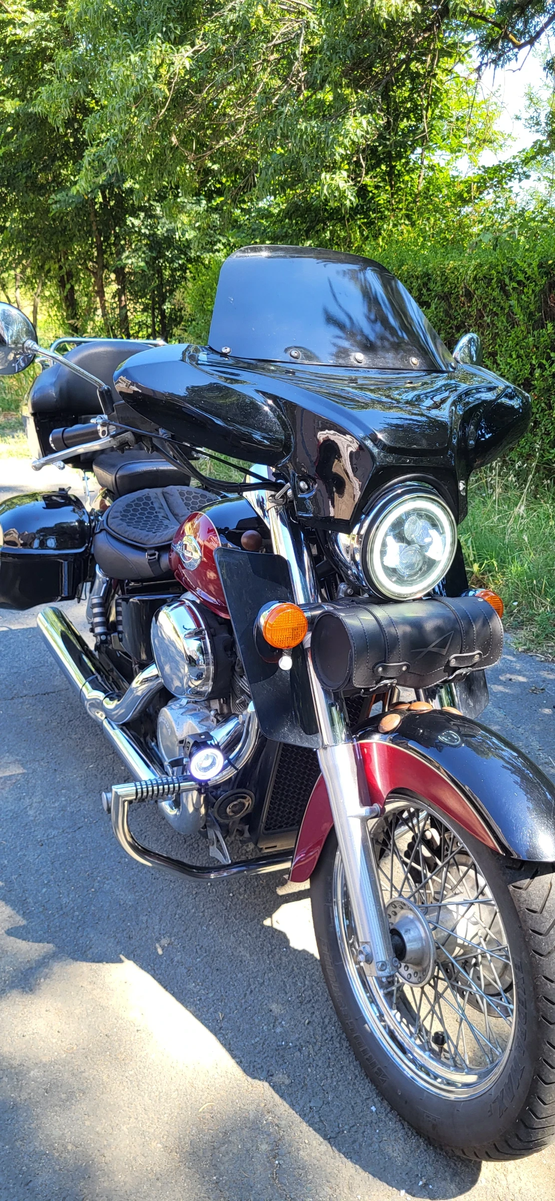 Honda Shadow ACE America Classic Edition , снимка 5 - Мотоциклети и мототехника - 55247960