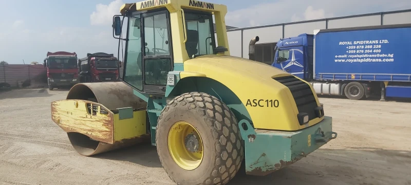 Валяк Ammann ASC110 Еднобандажен 12000кг, снимка 5 - Индустриална техника - 47796115