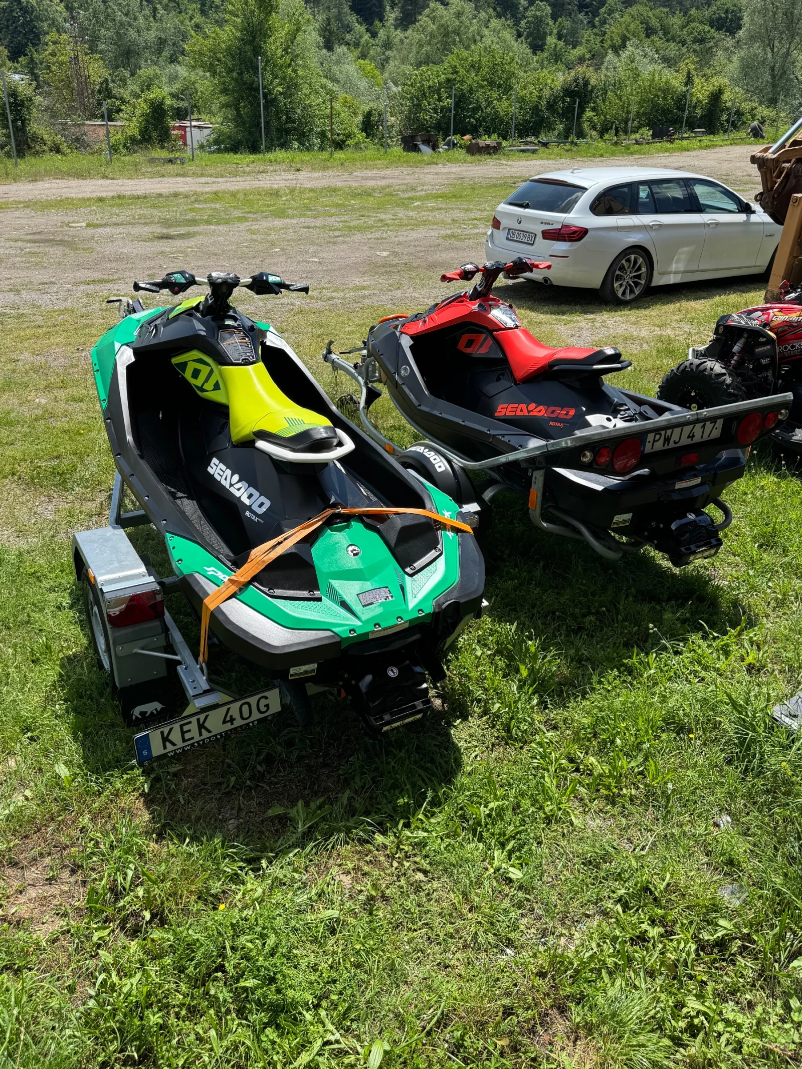 Джет Bombardier Sea Doo Spark Trix 2 Up , снимка 6 - Воден транспорт - 54729998
