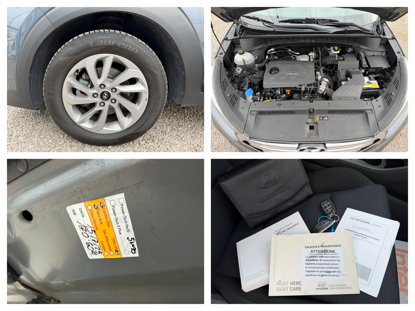 Hyundai Tucson 1.7CRDI AUT/NAVI/СЕРВИЗНА ИСТОРИЯ, снимка 17 - Автомобили и джипове - 54457669