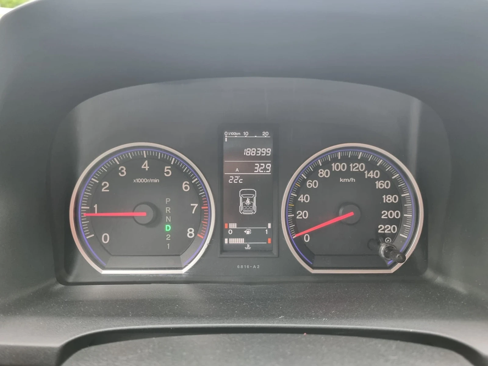 Honda Cr-v 2.4i Бензин ШВЕЙЦАРИЯ, снимка 11 - Автомобили и джипове - 54908552