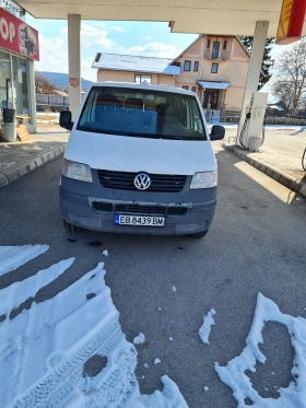 VW T5 2.5куб.131к.с.4х4 9местен климатик , снимка 1