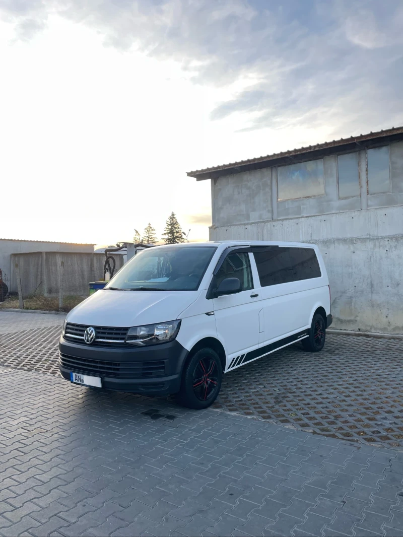 VW T6 2.0TDI 150к.с. * Дълга база* 9 Местен* , снимка 2 - Бусове и автобуси - 48691563