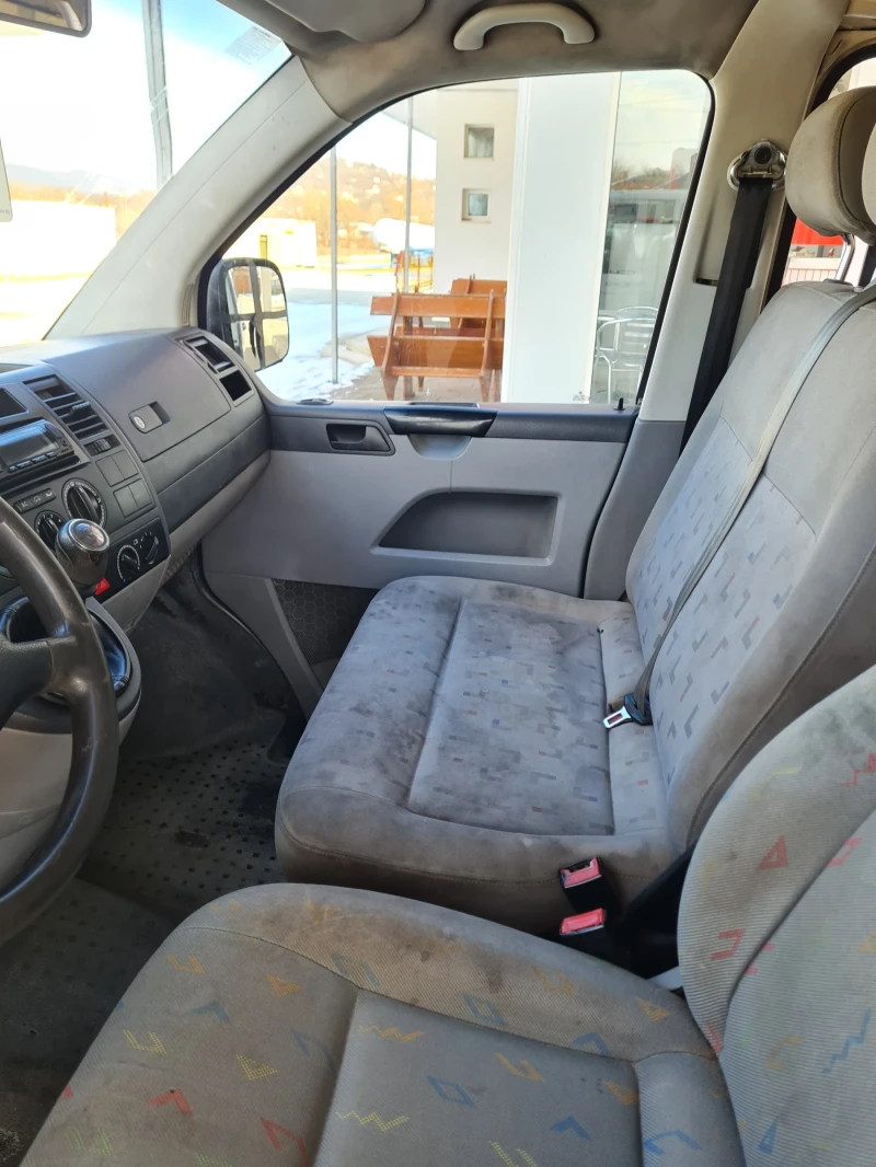 VW T5 2.5куб.131к.с.4х4 9местен климатик , снимка 7 - Бусове и автобуси - 49234932