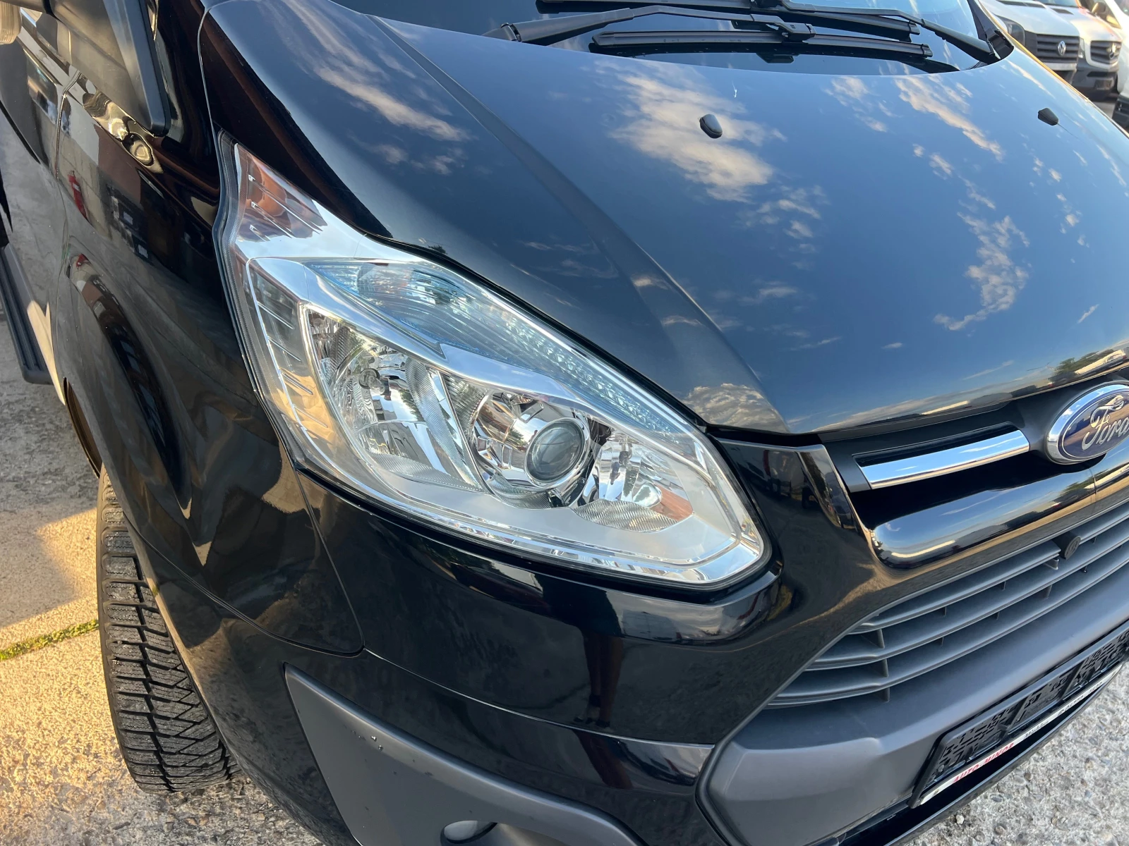 Ford Transit Custom ПЪТНИЧЕСКИ 9 Места , Клима , КАТО НОВ - изображение 3