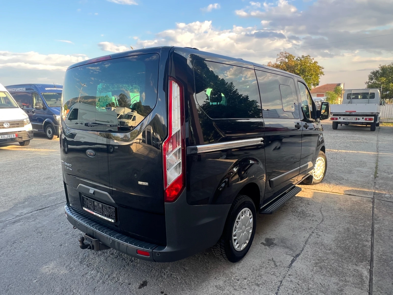 Ford Transit Custom ПЪТНИЧЕСКИ 9 Места , Клима , КАТО НОВ - изображение 5