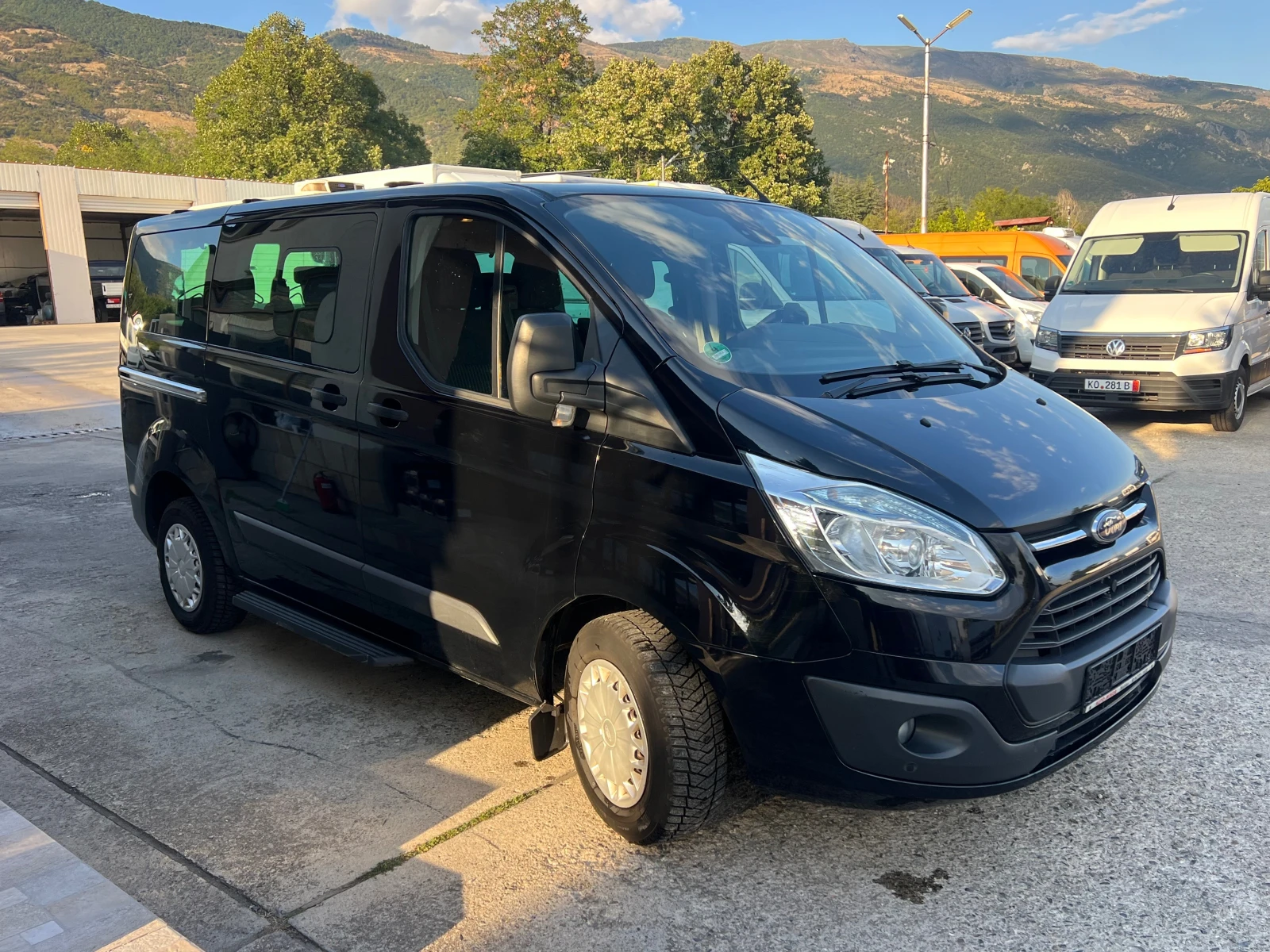 Ford Transit Custom ПЪТНИЧЕСКИ 9 Места , Клима , КАТО НОВ - изображение 4