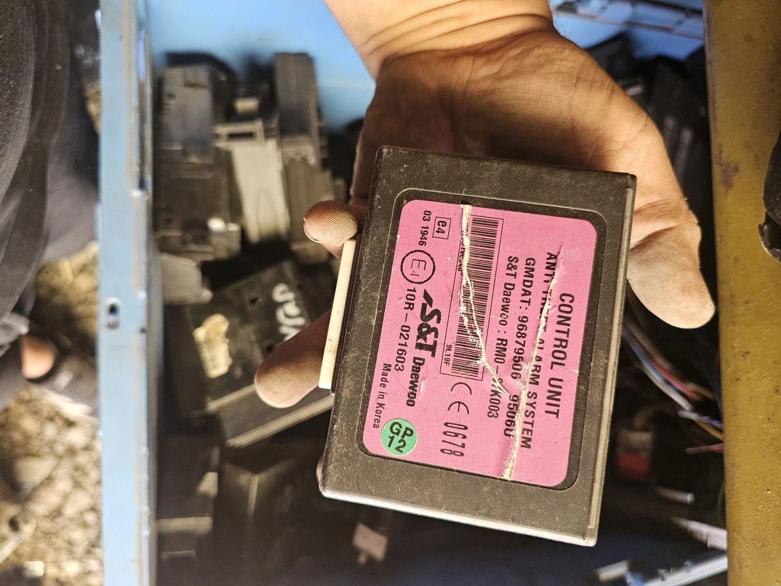 96879506 аларма реле  95060 Chevrolet  
