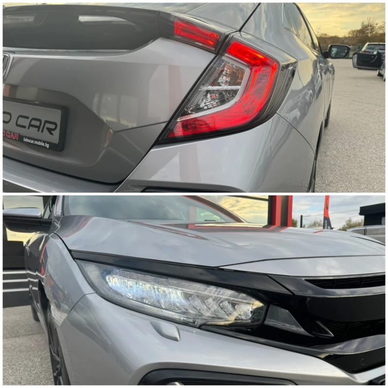 Honda Civic 1.0i-FULL LED-DISTRONIC-LANE ASSIST-CAMERA-2020г., снимка 8 - Автомобили и джипове - 47803244