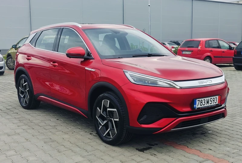 BYD Atto3 DESIGN/62kwh/204hp/Панорама/Кожа/ACC, снимка 2 - Автомобили и джипове - 52597262
