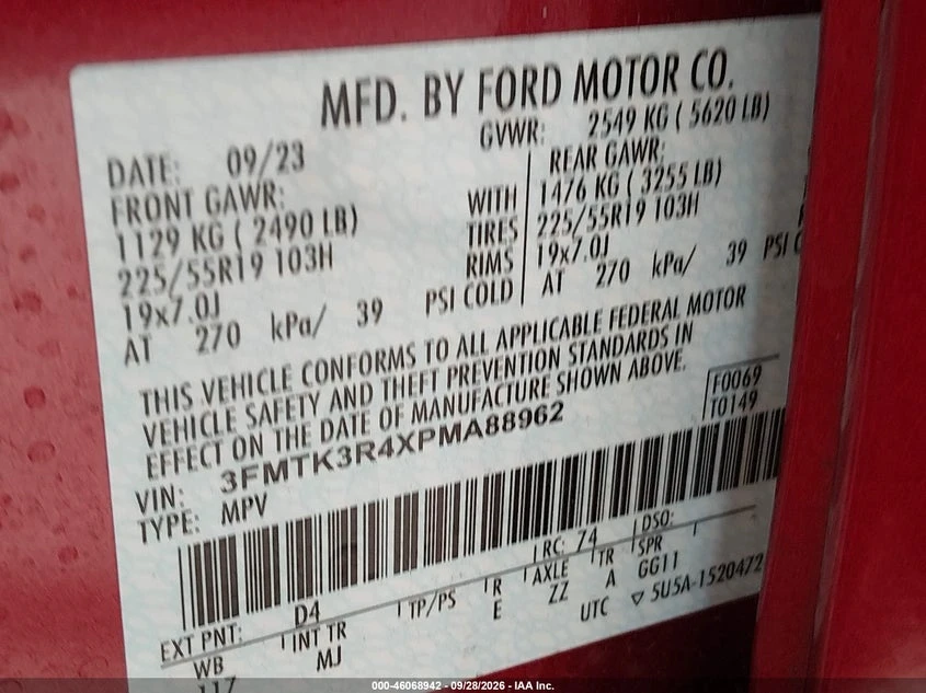 Ford Mustang Mach-E Premium, снимка 9 - Автомобили и джипове - 56522112