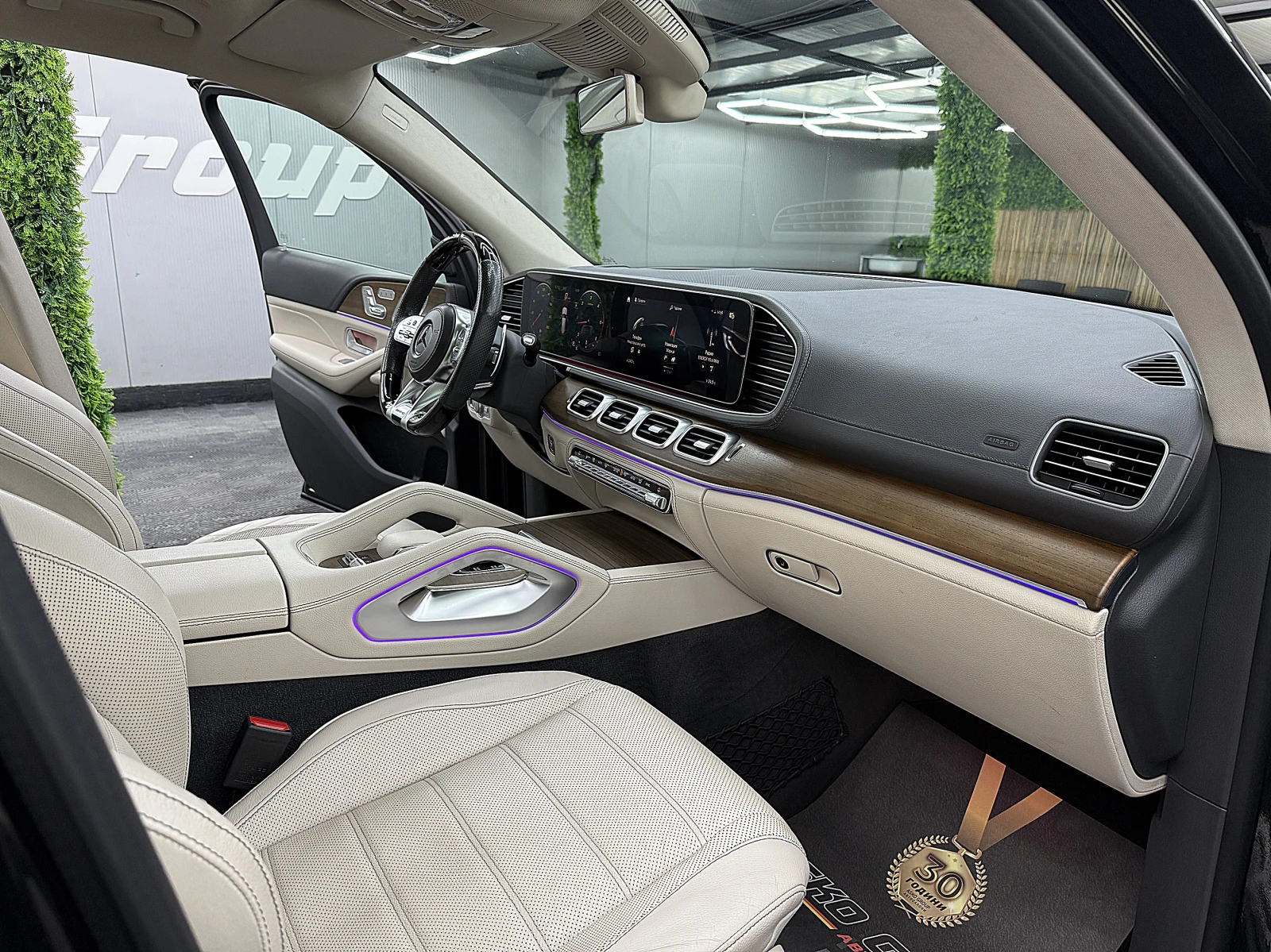 Mercedes-Benz GLS 350 AMG-line/7-Mesta/360-k/�������� �������� ������ | Mobile.bg � ����������� 14