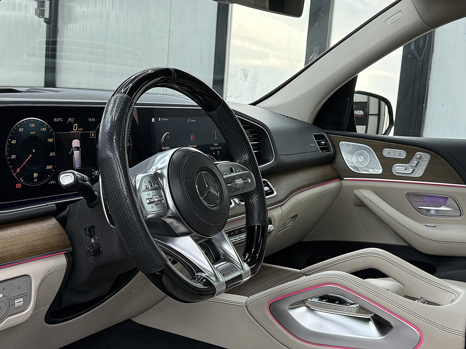 Mercedes-Benz GLS 350 AMG-line/7-Mesta/360-k/�������� �������� ������ | Mobile.bg � ����������� 10