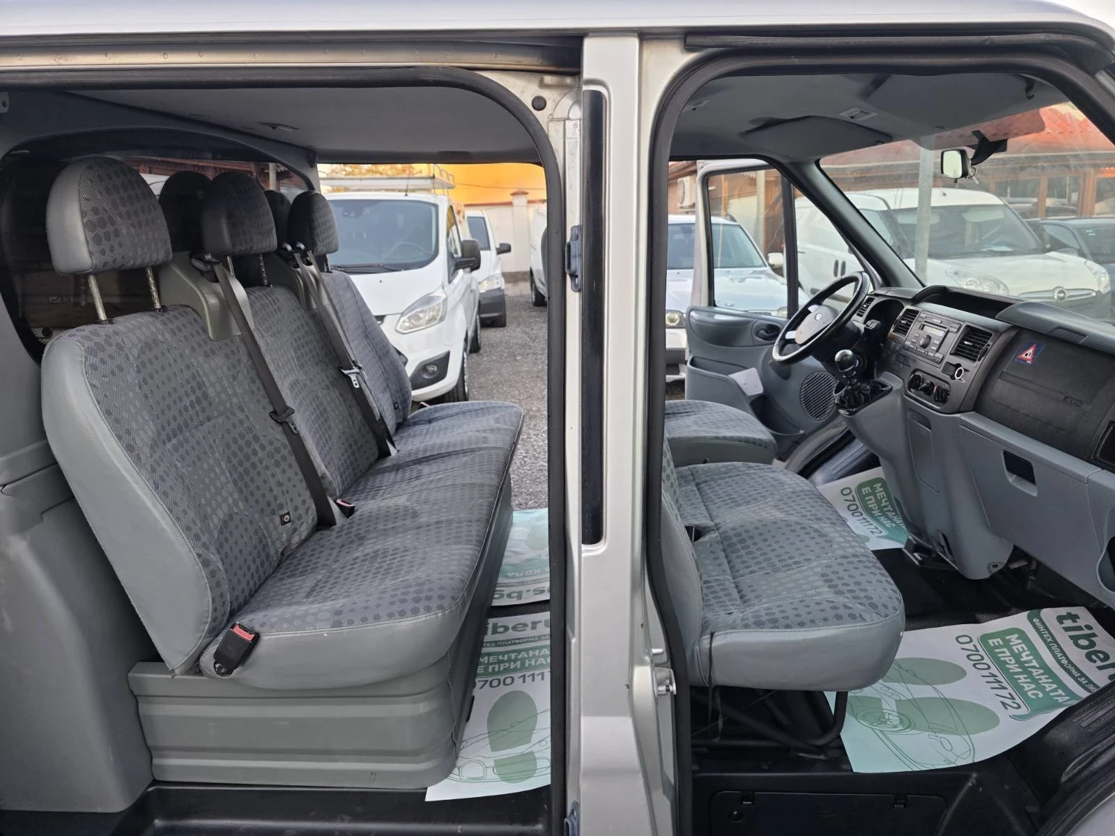 Ford Transit 2.2tdci 5+ 1 6скорости Евро5, снимка 13 - Бусове и автобуси - 55962084