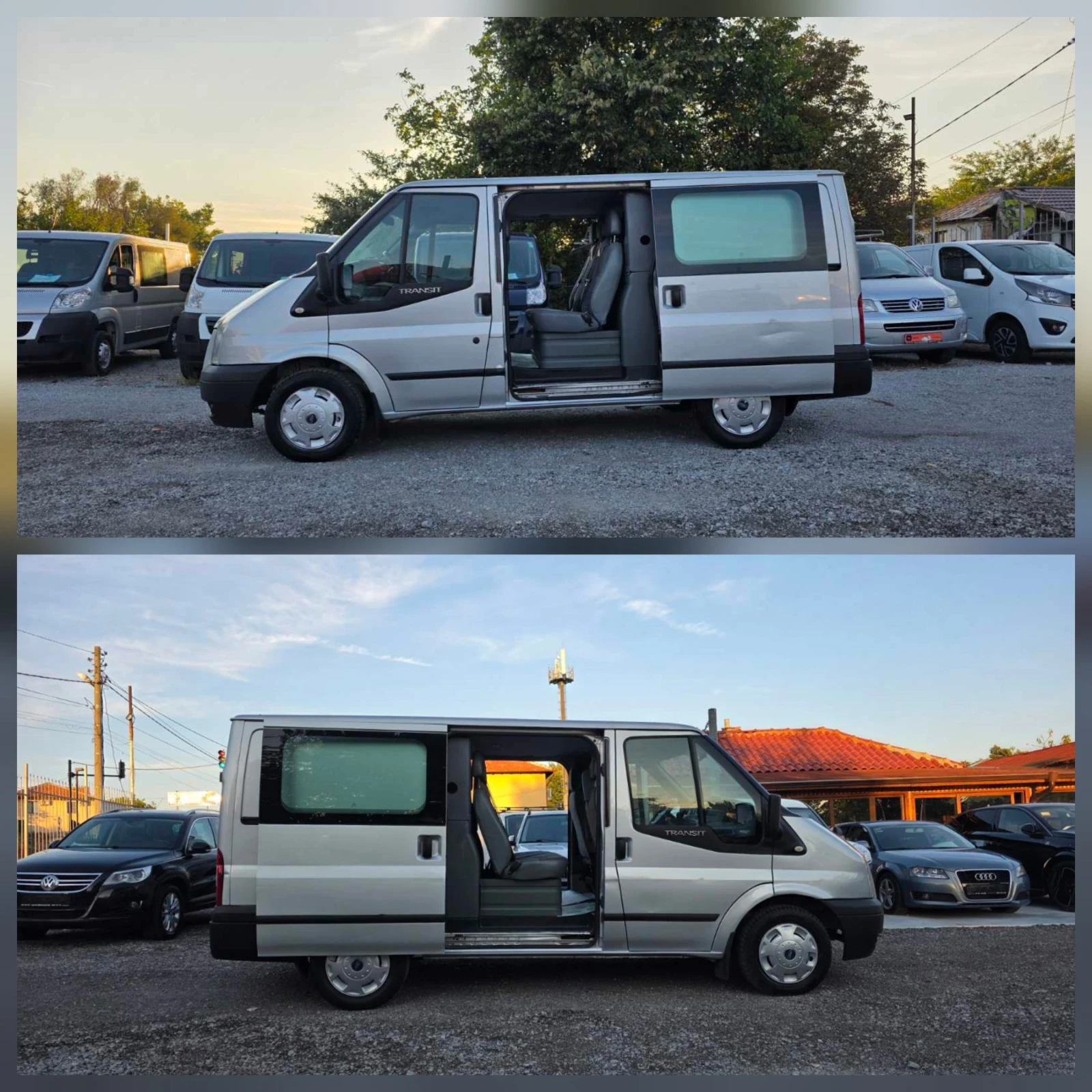 Ford Transit 2.2tdci 5+ 1 6скорости Евро5, снимка 9 - Бусове и автобуси - 55962084