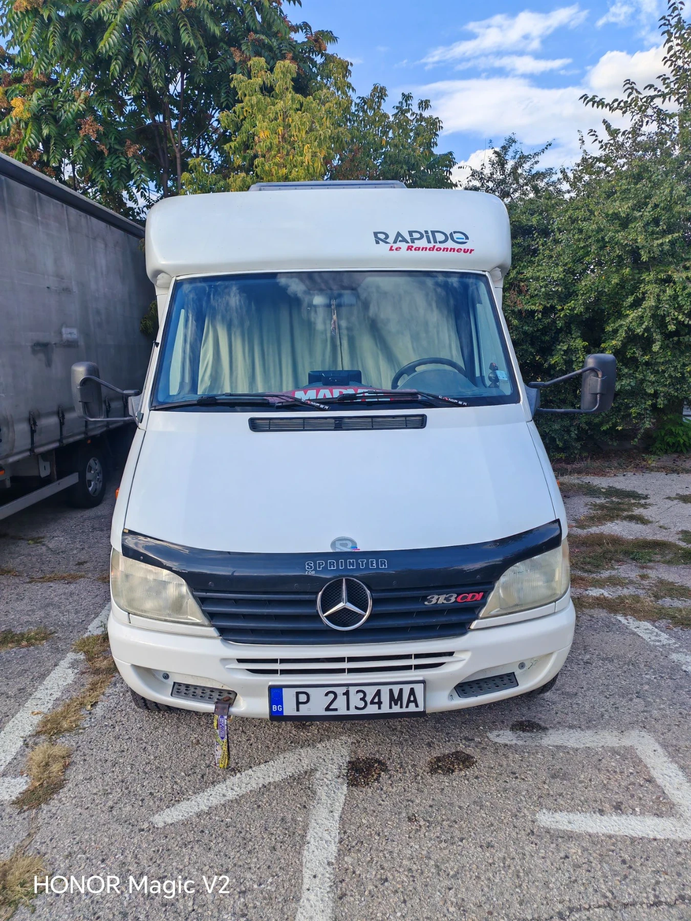 Кемпер Rapido Мерцедес 313 cdi , снимка 2 - Каравани и кемпери - 56182639