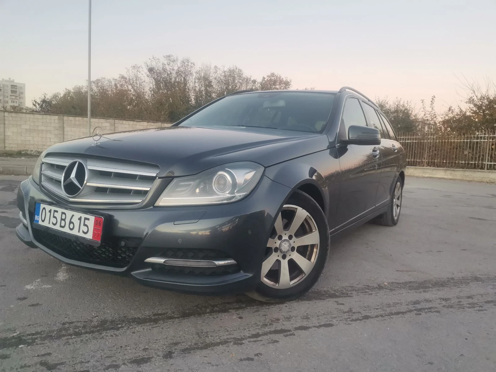 Mercedes-Benz C 200 КАТО НОВ/2.2CDI/7g/КОЖА/АВТОМАТ - [1] 