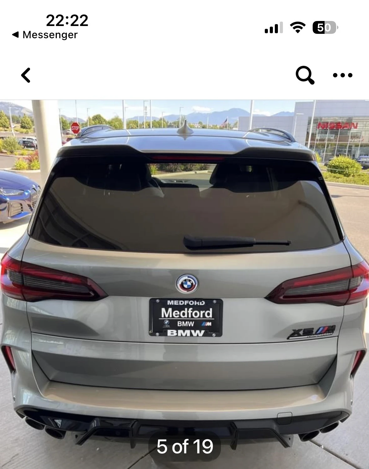 BMW X5M Competition , снимка 9 - Автомобили и джипове - 53814973