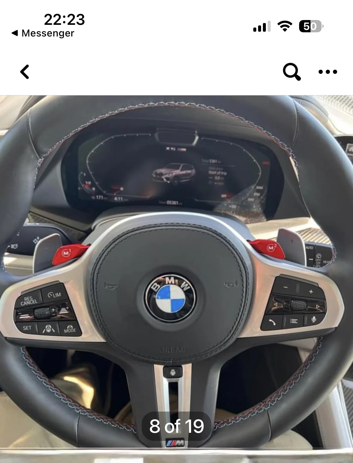 BMW X5M Competition , снимка 11 - Автомобили и джипове - 53814973