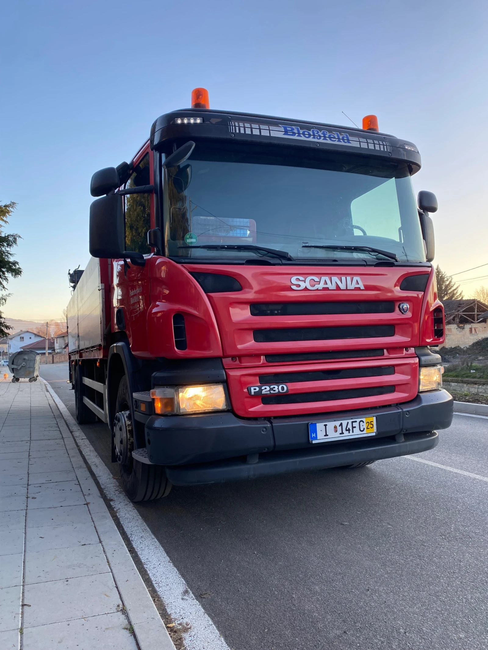 Scania P 230 0887406748 кран, снимка 3 - Камиони - 55104341