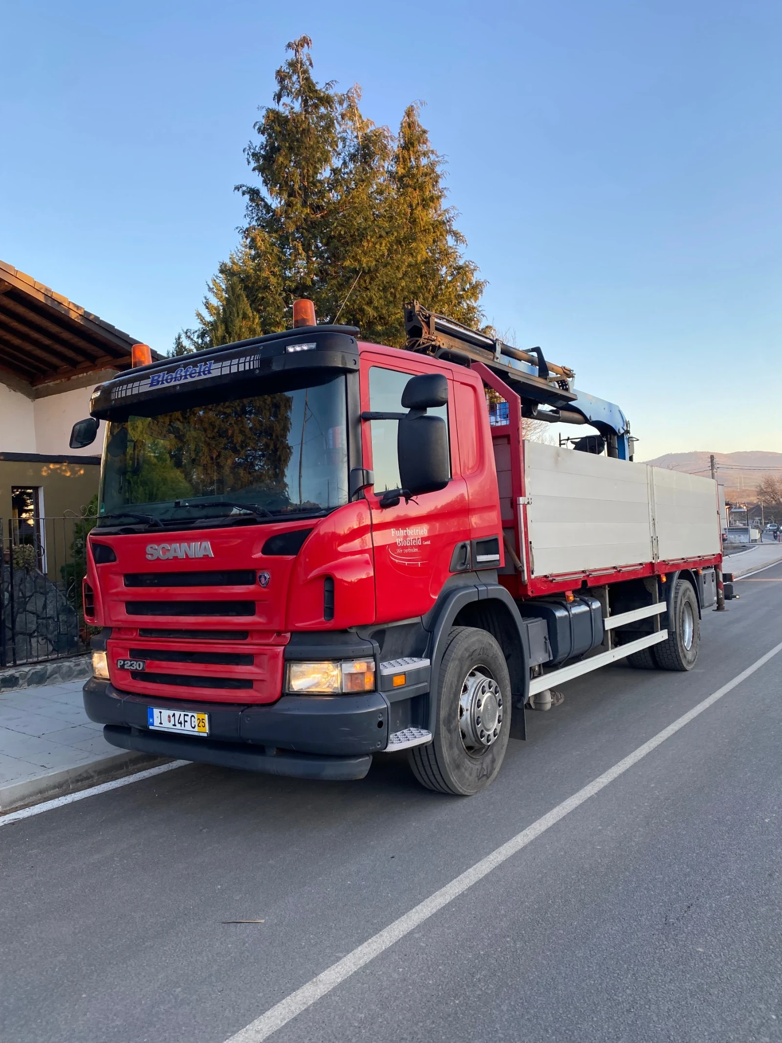 Scania P 230 0887406748 кран