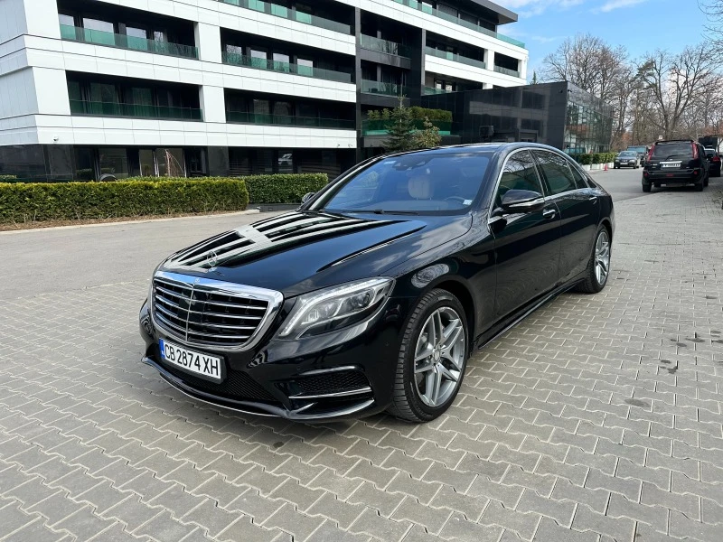 Mercedes-Benz S 500 L, AMG, 4-Matic, 360, Exclusive, Massage, Keyless-, снимка 1 - Автомобили и джипове - 47462858