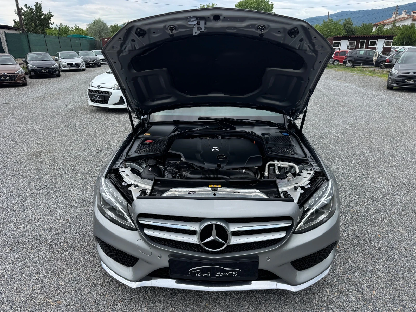 Mercedes-Benz C 220 CDI!! BLUETEC!! AMG Line!!! Full!!! EURO 6!!!, снимка 17 - Автомобили и джипове - 55235717