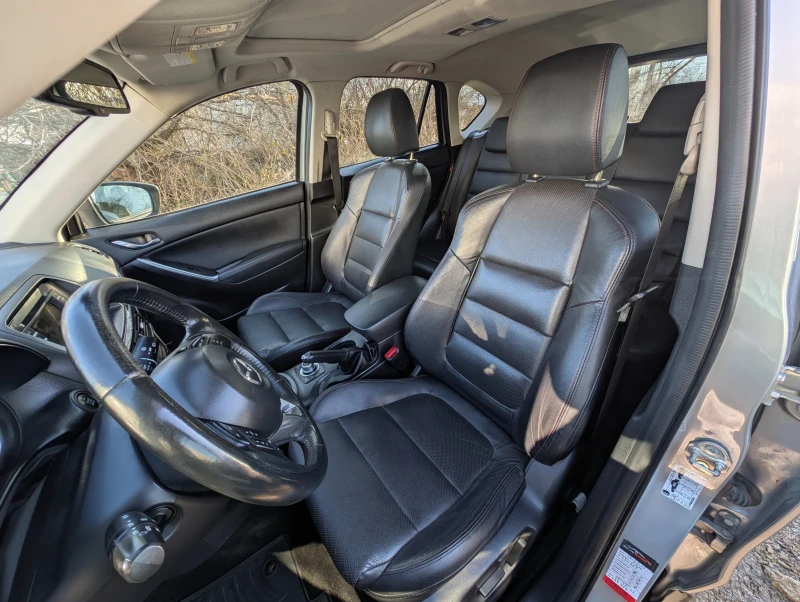 Mazda CX-5 2.2D Skyactive, КОЖА, АВТОМАТ, ВСИЧКИ ЕКСТРИ, снимка 14 - Автомобили и джипове - 53156303