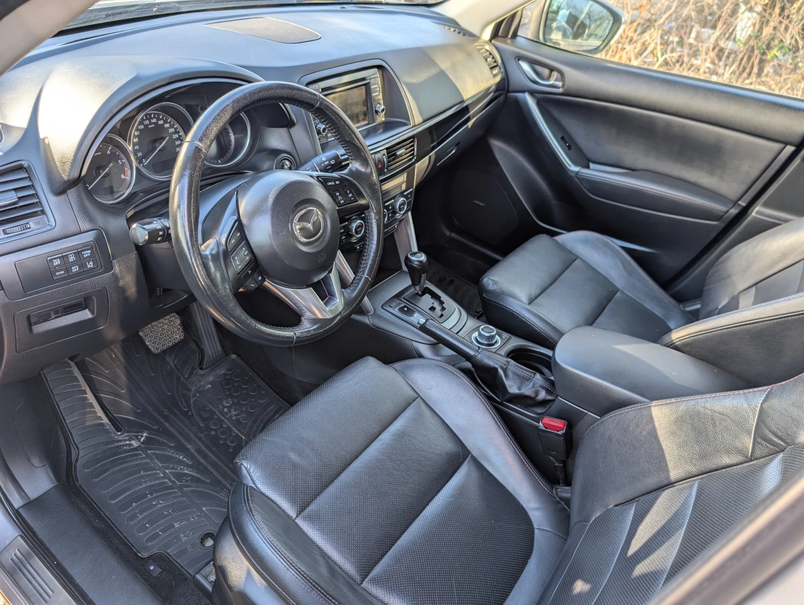 Mazda CX-5 2.2D Skyactive, КОЖА, АВТОМАТ, ВСИЧКИ ЕКСТРИ - изображение 9