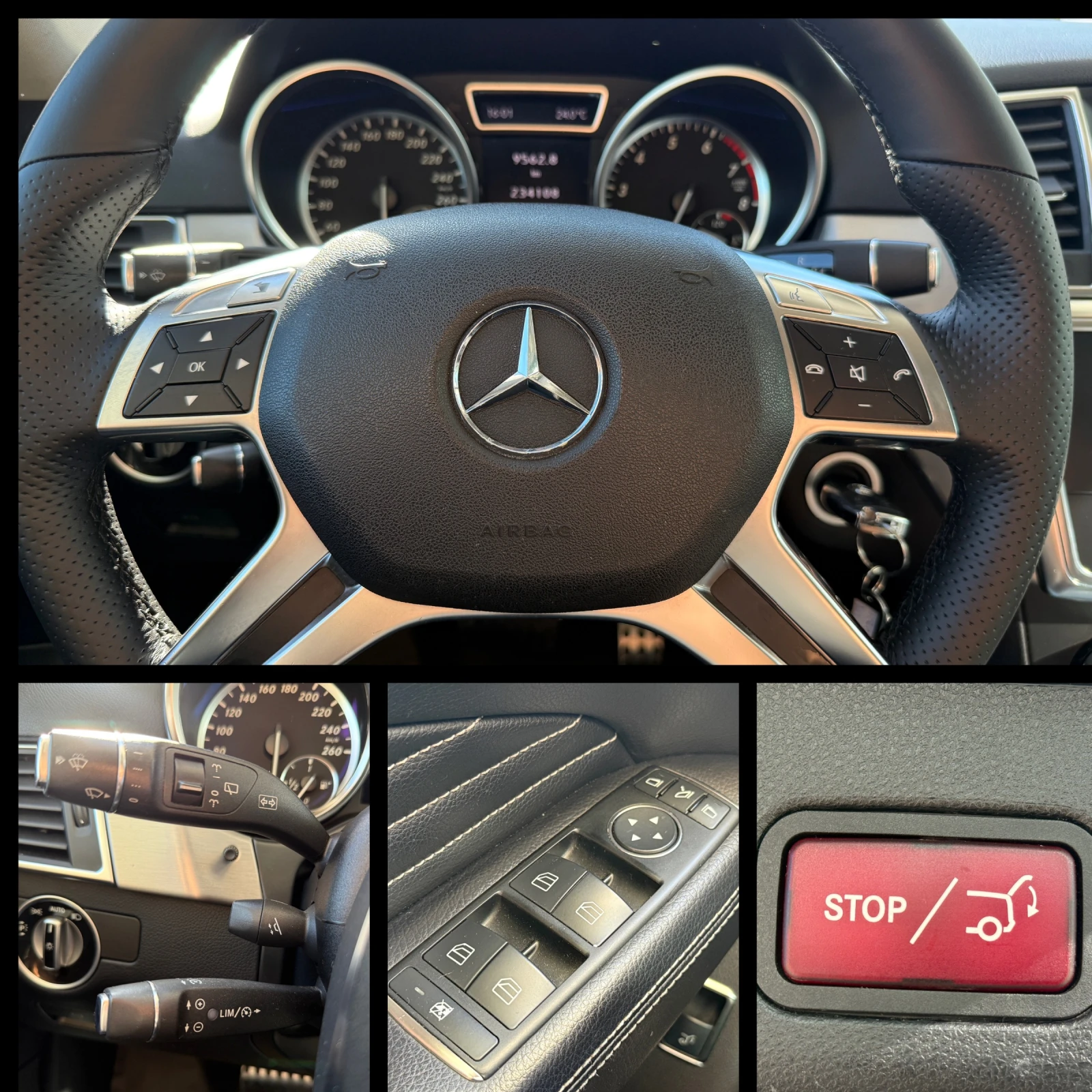 Mercedes-Benz ML 350 6 ������ ��������/306�.�. AMG Pack/�������/������ | Mobile.bg � ����������� 14